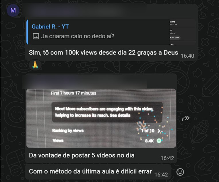 Print de resultado de aluno da mentoria (8 de 13)