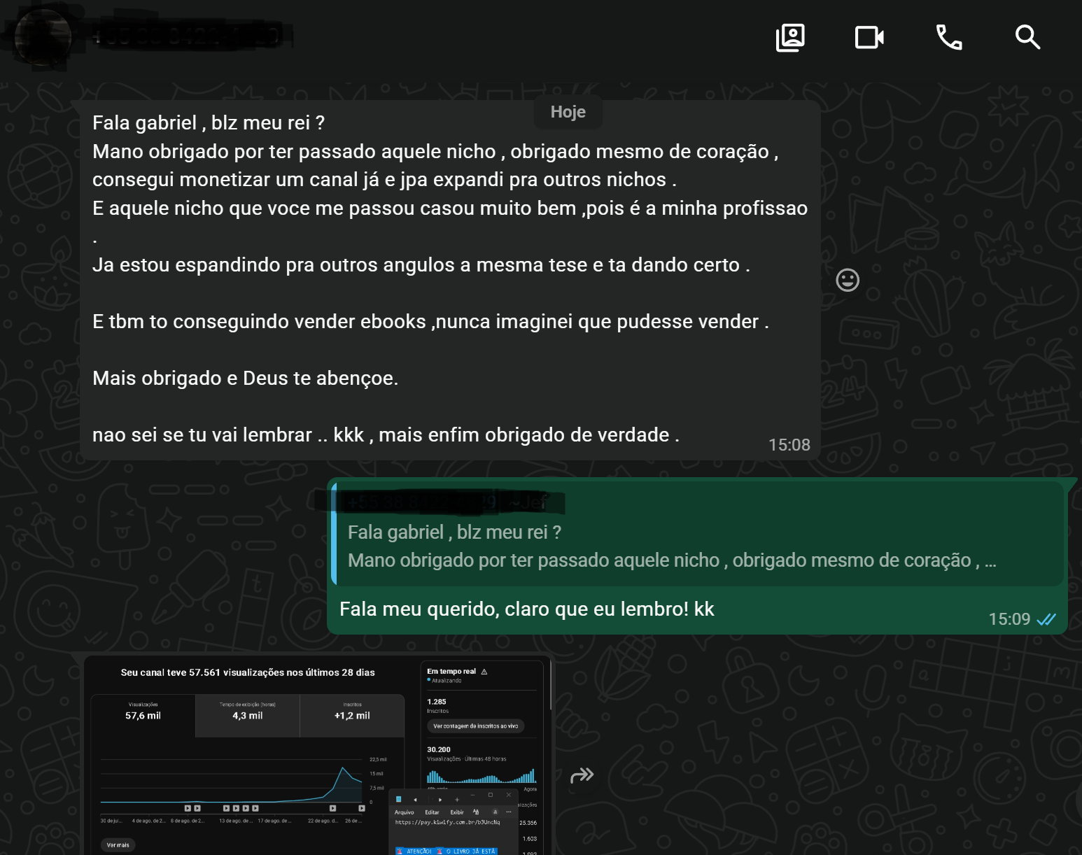 Print de resultado de quem aplica o método (16 de 17)